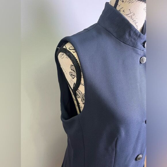 Rag & Bone Sadie  VEST DRESS IN NAVY NWT Size 8 - Picture 4 of 11